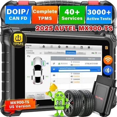 Autel MaxiCheck MX900TS Bidirectional Scanner & TPMS Programming, CAN FD & DOIP - Imagem 1 de 4