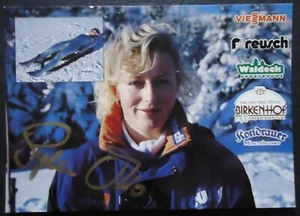 5573 Sylke Otto Rodeln 90er Autogrammkarte original signiert - Bild 1 von 1