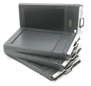 Vintage 3 Graflex Graphic & Fidelity 3-1/4 x 4-1/4" Wooden Film Holders. Tested - Picture 1 of 1