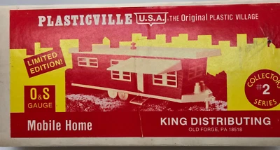 PLASTICVILLE O & S GAUGE No. 0400 MOBILE HOME - Image 1 of 4
