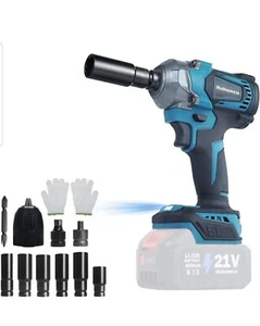 700Nm (516 Fuß-Pfund) Akku-Schlagschrauber bürstenlos hohes Drehmoment, 1/2 Schlagkraft - Bild 1 von 7