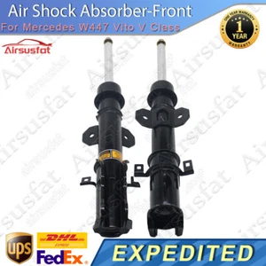 Pair for Mercedes W447 Vito V Class Front L&R Air Suspension Shock Strut Cores - Picture 1 of 8