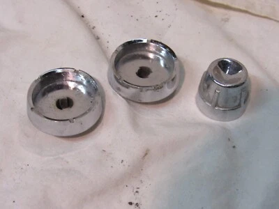 Chrysler New Yorker St. Regis Deluxe 1955 3 de las 4 perillas de radio Foto 1 de 3