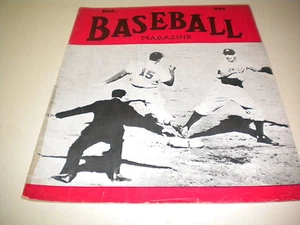 1943 BASEBALL MAGAZINE DEC. FRANK CORSETTI COVER - Picture 1 of 1