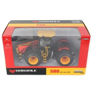 Unidad de persecución cromada roja ~ neumáticos versátiles 580 LSW 1/32, ERTL Prestige Collection - Imagen 1 de 1