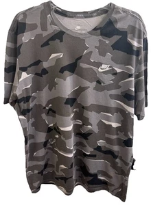 NIKE The NIKE TEE Athletic Cut T-Shirt Camouflage 100% Baumwolle Herren Gr. XL - Bild 1 von 10