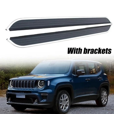 2 piezas estriberas aptas para Jeep Renegade 2015-2026 barras Nerf escalón lateral Foto 1 de 4