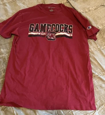 SOUTH CAROLINA GAMECOCKS Active CHAMPION Athletic MEDIUM Shirt FREE SHIPPING - Image 1 of 2