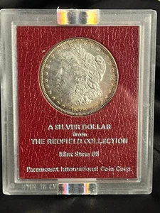 1879-S Redfield NGC MS63 Toned Mint State Lustrous Morgan Silver Dollar - Picture 1 of 4
