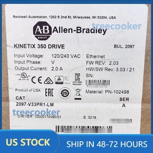 2097-V33PR1-LM AB Kinetix 350 Servo Drive 2097V33PR1LM  Factory US Free Tax - Picture 1 of 4