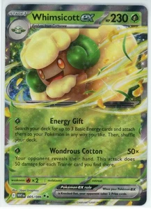 Whimsicott ex - 005/086 - SV: White Flare Double Rare Pokemon TCG - Bild 1 von 2
