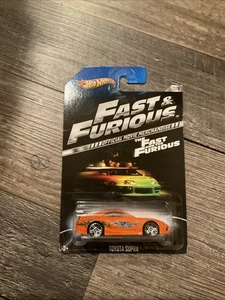 Hot Wheels 2012 Fast & Furious Orange 1994 Toyota Supra W22 READ - Picture 1 of 6