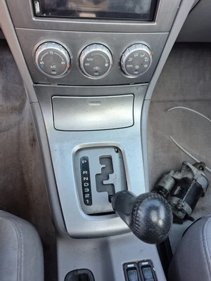 Conjunto de bisel de ajuste de palanca de cambios Subaru Forester 2003-2008 plateado OEM Foto 1 de 3