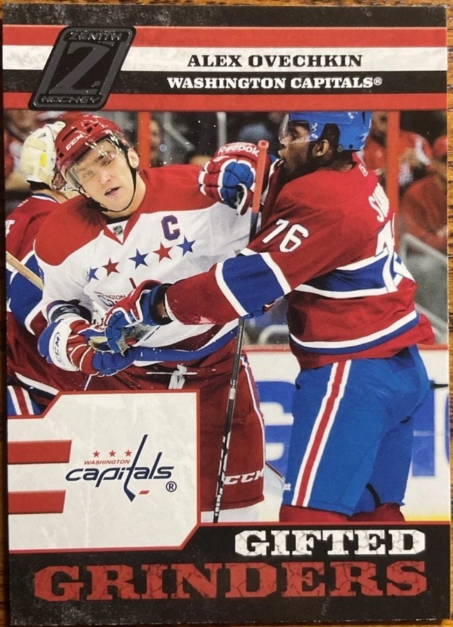 2010-11 Zenith Gifted Grinders Alex Ovechkin #2 Washington Capitals - Image 1 of 2