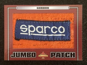 Robby Gordon 2020 Presidents Choice Racing Jumbo Patch 1/1 Sparco Logo - Picture 1 of 2