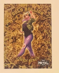 2022 Marvel Metal Universe Spider-Man Gold Bullion Achievements Gwen Stacy GB-8 - Bild 1 von 2