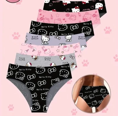 Women's Hello Kitty Panties, Cute Sexy Underwear - Image 1 of 4