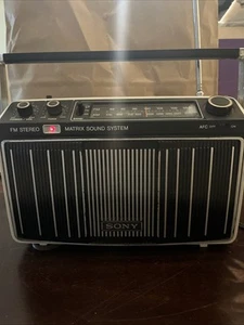 Vintage 1970’s Sony Matrix MR-9100W AM/FM Radio Stereo AC/DC - Picture 1 of 12