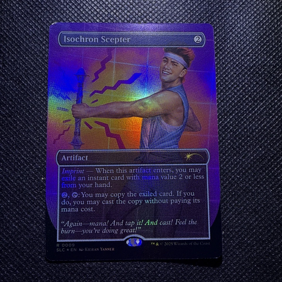 Isochron Septer Secret Lair  FOIL Encyclopedia Magic Mtg - Image 1 of 2