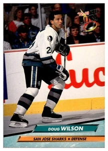 1992 Ultra #199 Doug Wilson San Jose Sharks - Picture 1 of 2