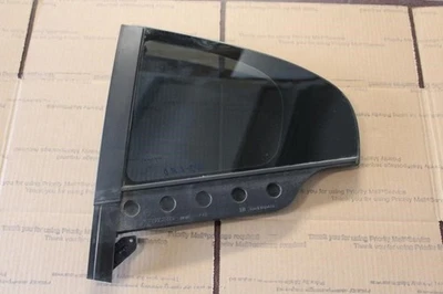 2012 VOLVO S60 LEFT DRIVER SIDE REAR DOOR VENT GLASS HARDENED - Image 1 of 4