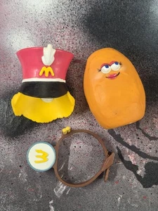 Vintage 1988 McDonald’s McNugget Buddies Drum Major Set Happy Meal Toys - Picture 1 of 5