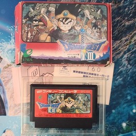 Dragon Quest III 3 Famicom NES Japan import US Seller CIB Box and Cartridge