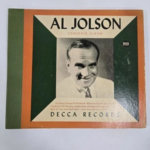 Al Jolson- Souvenir Album- 4x Shellac 10" 78 RPM Record Album - Decca A-575 VG+ - Picture 1 of 5