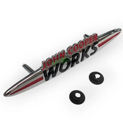 Mini Jcw Kühlergrill Abzeichen R56 F56, Echt Teil 51117232803, John Cooper Works - Bild 1 von 4