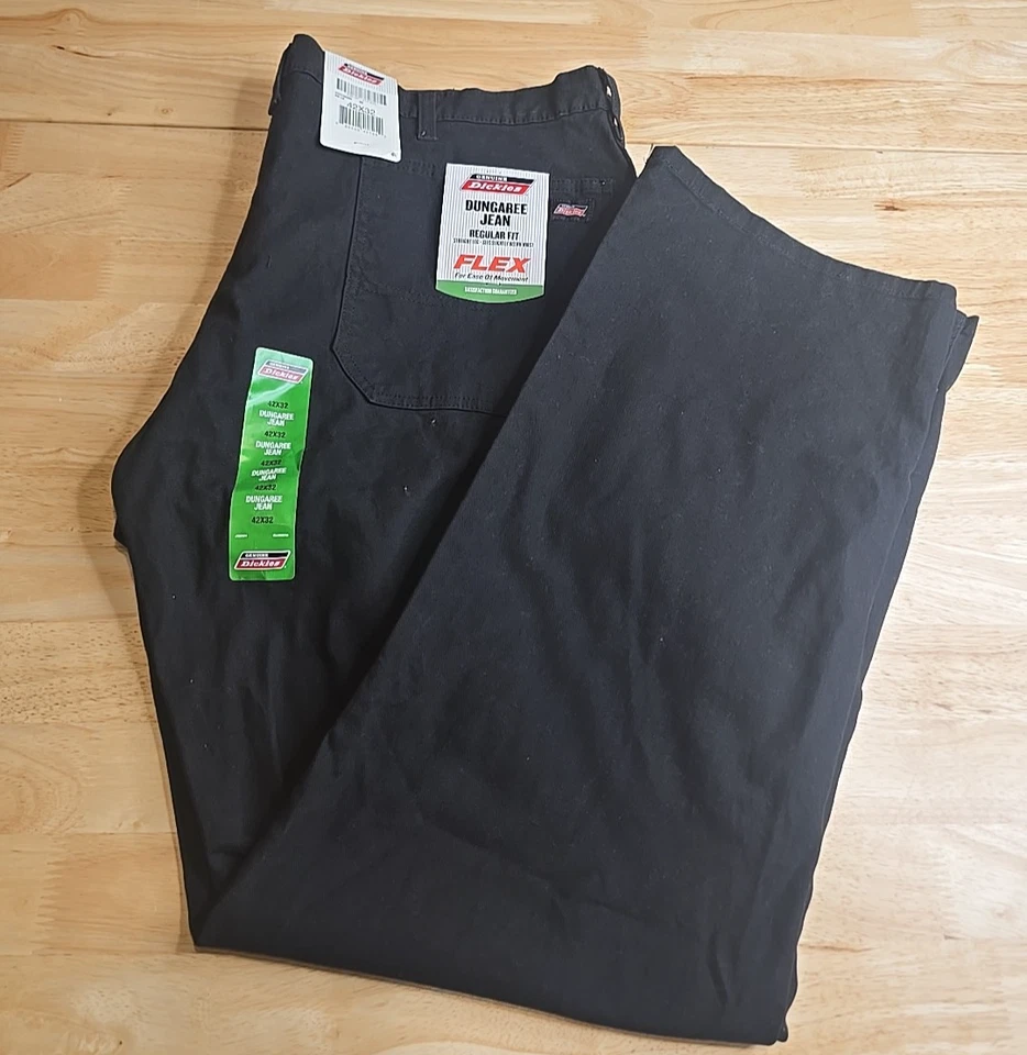 Dickies Men’s 42 Dungaree Flex Regular Fit Jesns