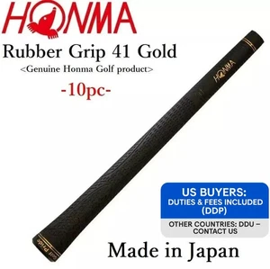 HONMA Golf Genuine BERES Rubber GRIP M60 Gold 41g 10pcs Standard Size - Picture 1 of 11