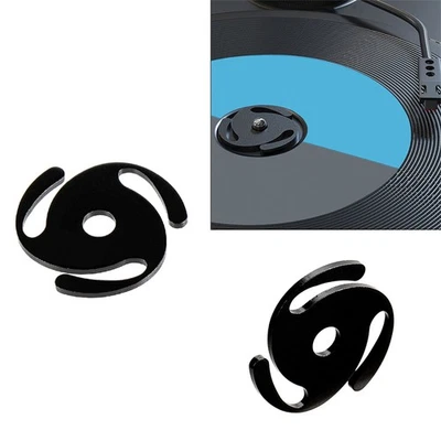 45 Record Adapter Solid Aluminum 45 Adapter For 7 Inch Vinyl Record Turntables - Image 1 of 4