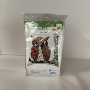 Owal Baumhefter 16 Zoll Kissen-Set "Hoot owal" Nr.9131 - Bild 1 von 2