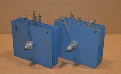 (2) Rectificadores de selenio muy grandes D 21 EF FE 6" x 5" 4 placas sin probar Foto 1 de 4