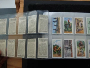 ONE COMPLETE SET CIGARETTE CARDS PLAYERS CYCLING - Picture 1 of 1