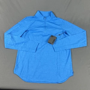G/Fore G4 Golf Pullover 1/4 Zip Small Racer Blue Polyamide NWT MSRP $155 - Picture 1 of 6