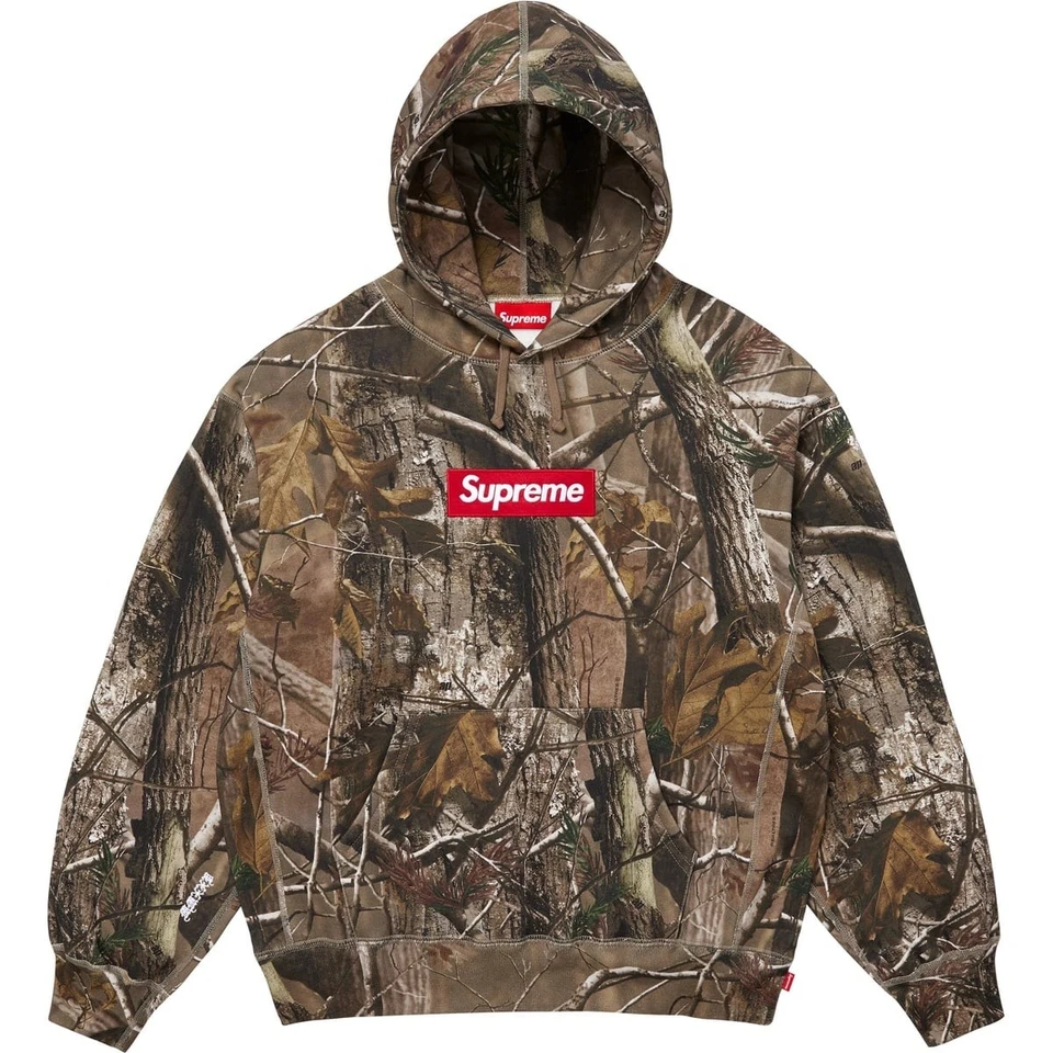 Realree AP Camuflaje - Supreme Box Logo Sudadera con Capucha (FW25) PREVENTA Foto 1 de 1