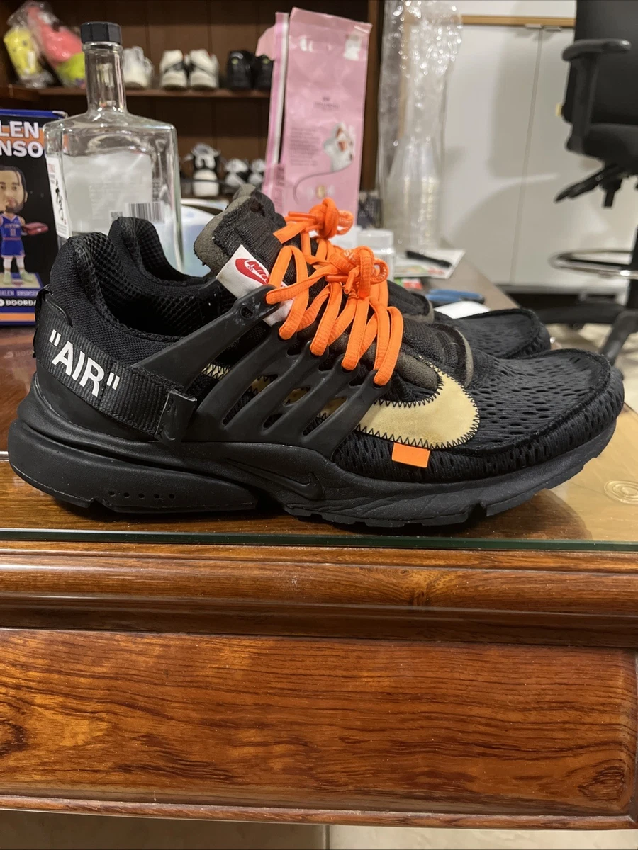 Preços baixos em Nike Air Presto x Off-White Low Black | eBay