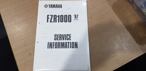 1987 YAMAHA FZR1000 SERVICE INFORMATION STILL SEALED - Picture 1 of 5