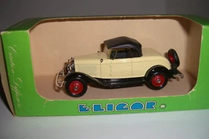 ELIGOR 1:43 FORD V8 1932 ROADSTER CAPOTE #1201 *ORIGINAL OWNER *KEPT IN CABINET - Picture 1 of 9