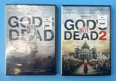 God’s Not Dead & God’s Not Dead 2 DVDs – New and Sealed - Image 1 of 2