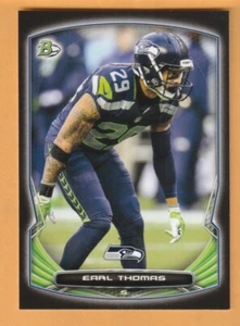 Earl Thomas Seattle Seahawks 2014 Bowman Negro #52 Texas Longhorns - Imagen 1 de 2
