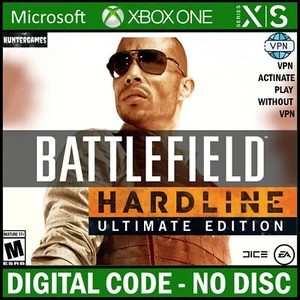 Battlefield Hardline Ultimate Ed: Xbox One  KEY 🔑 Argentina ☑VPN Global No Disc - Picture 1 of 6