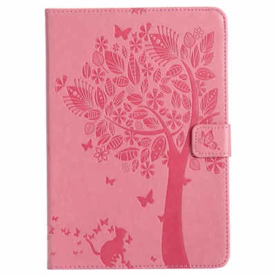 Embossed Flip Leather Case Stand Cover For iPad 9th 8th 7th 6th 5th Gen Mini Air - Image 1 of 4