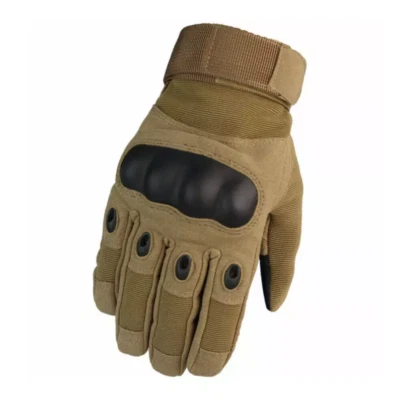 Guantes tácticos Nudillo duro Dedo completo Ejército militar Combate Caza Tiro Foto 1 de 4