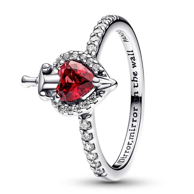 ANELLO Donna PANDORA Disney Villains Evil Queen Argento 193422C01 - Immagine 1 di 3