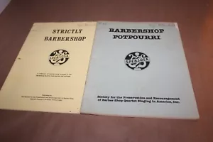 Vintage 70er Barber Shop Potpourri und Strictly Barber Shp S.P.E.B.S.Q.S.A Blatt - Bild 1 von 4