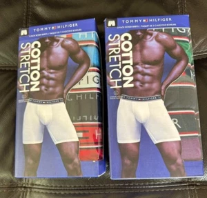 TOMMY HILFIGER Men's Cotton Stretch 3 Pack Boxer Briefs  NEW with TAGS - Picture 1 of 7
