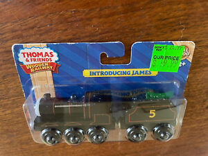 2014 Fisher Price Thomas Train Wooden Introducing James! New!