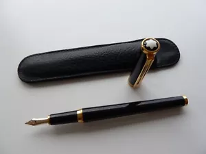 Montblanc Noblesse Oblige - Füllfederhalter - Schwarz 14k M-Feder ID 15140 - Bild 1 von 6